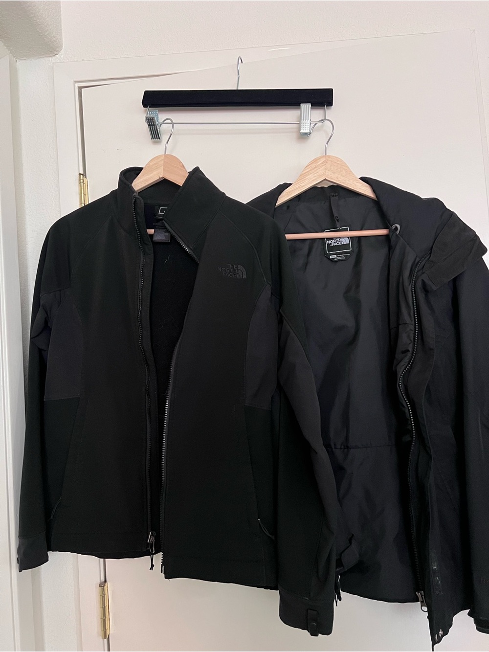 The North Face women’s Black tri-climate jacket